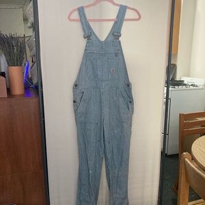 Pinstripe Utility Carhartt Overalls